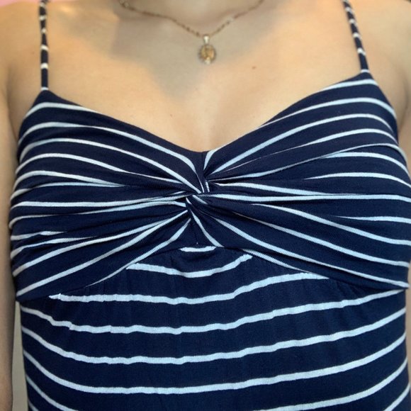 Long Stripped Sundress - Picture 4 of 5